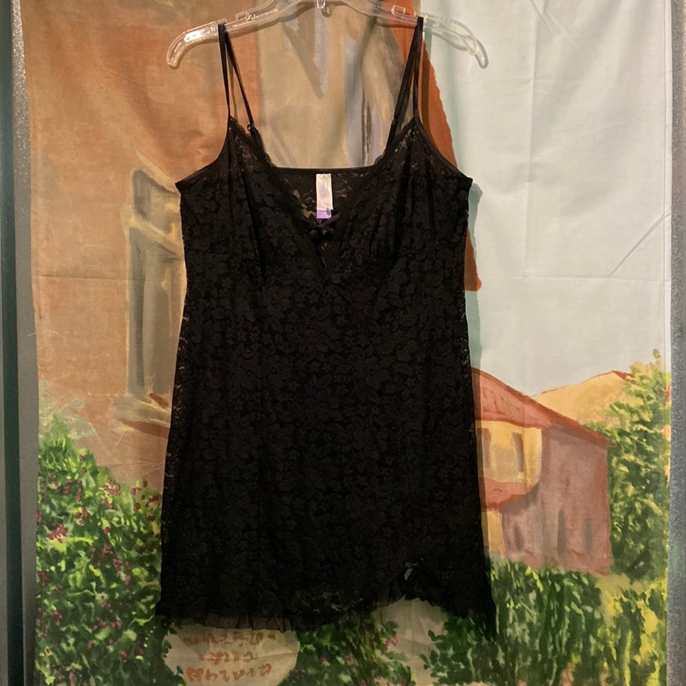 Secret Treasures lace sleepwear short nightgown